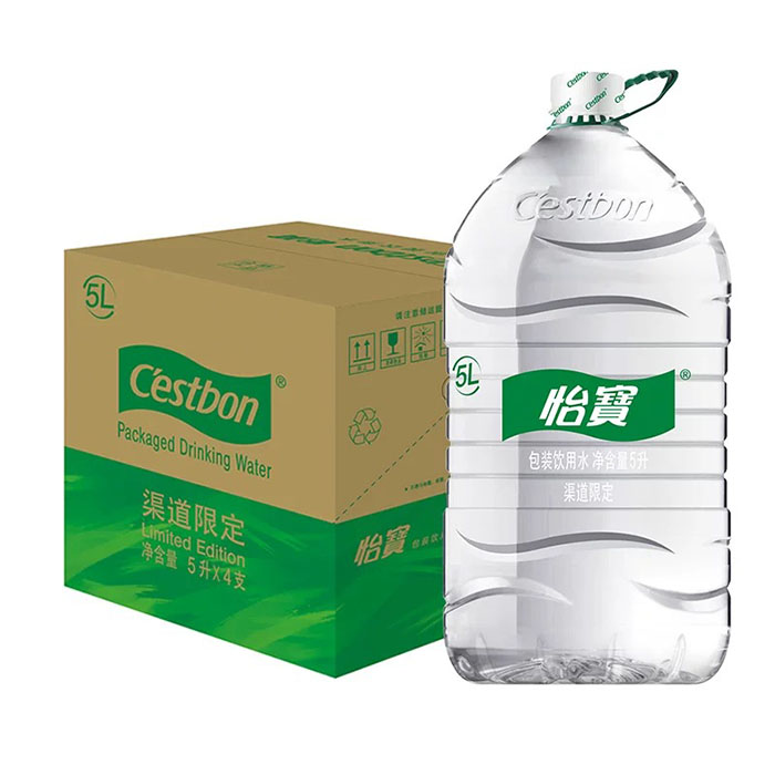 怡宝天然饮用水5L*4支